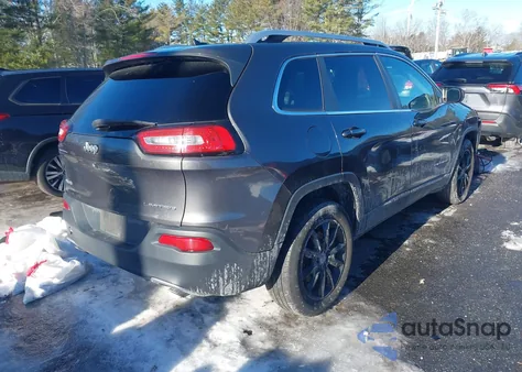 2014 Jeep Cherokee Limited z USA, uszkodzony, nr VIN 1C4PJMDS1EW200307